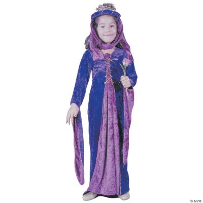 Renaissance Princess Velvet Girl’s Costume