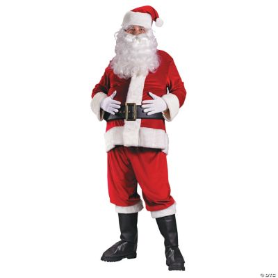 Santa Suit Rich Velvet Adult Men’s Costume