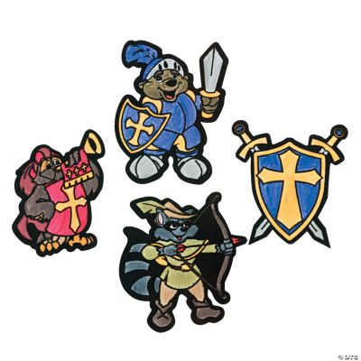 Color Your Own Fuzzy “Mighty Kingdom” Magnets