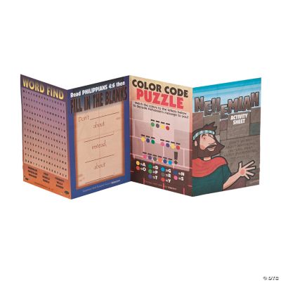 “Nehemiah” Fold-Up Activity Sheets