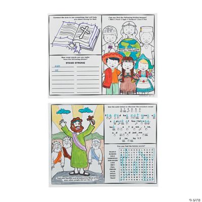 “Standing Strong For God” Hidden Picture Activity Sheets