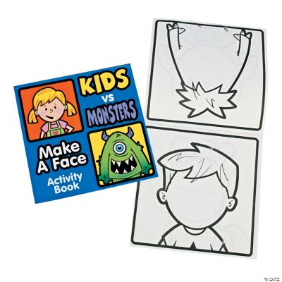 Make-A-Face Activity Books