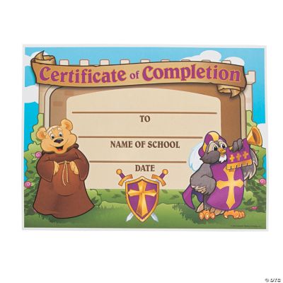 “Mighty Kingdom” Certificates Of Completion