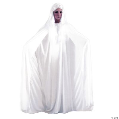 Cape Hooded White Adult Costume