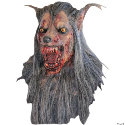 Brown Wolf Latex Mask