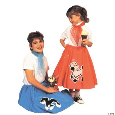 Poodle Skirt Pink Girl’s Costume