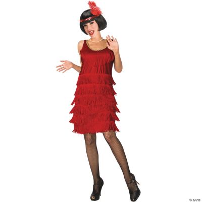 Flapper Red Adult Women’s Costume