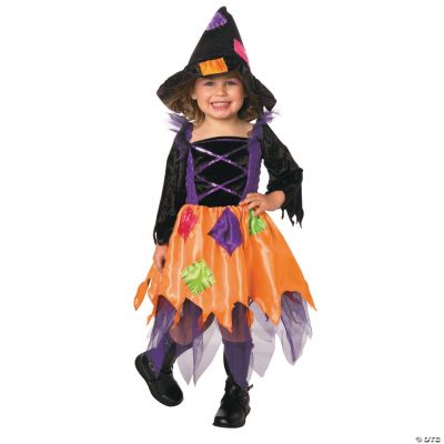 Patchwork Witch Toddler Girl’s Costume