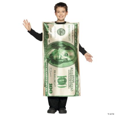 $100 Dollar Bill Kid’s Costume