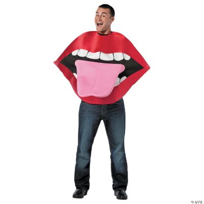 Lips & Tongue Adult Costume