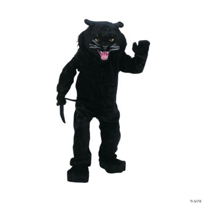 Panther Black Mascot Complete Adult Costume