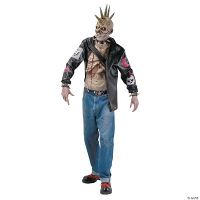 Punk Zombie Adult Costume