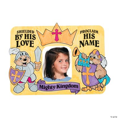 Color Your Own “Mighty Kingdom” Photo Frame Magnets