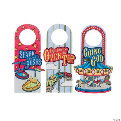 Color Your Own “Over The Top” Door Hangers