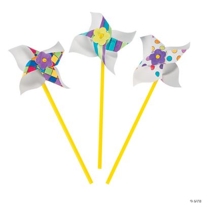 Color Your Own Pinwheels