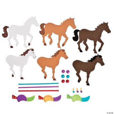 Carousel Horse Craft Kit Oriental Trading