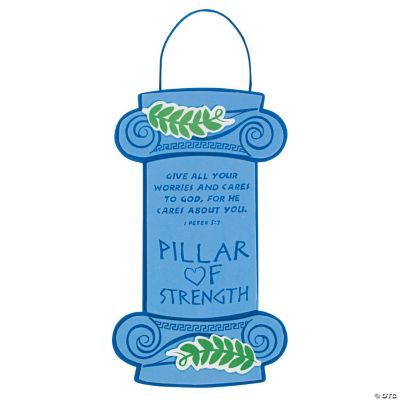 “Pillar Of Strength” Sign Craft Kit