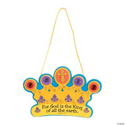 “God Is The King Of All” Crown Craft Kit