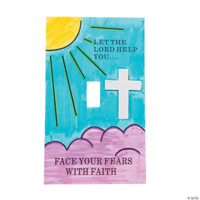 “Face Your Fears” Light Switch Cover Craft Kit