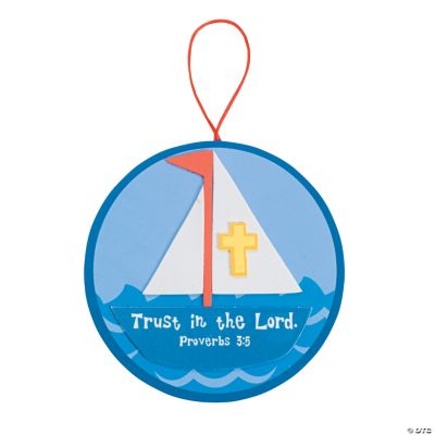 Sailboat With Inspirational Verse Craft Kit