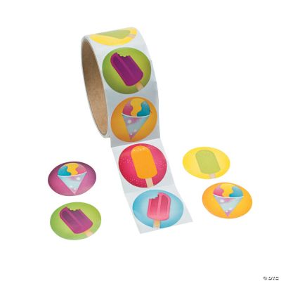 Summer Treats Roll Stickers