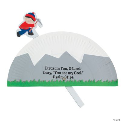 Paper Plate Mountain Climber Craft Kit