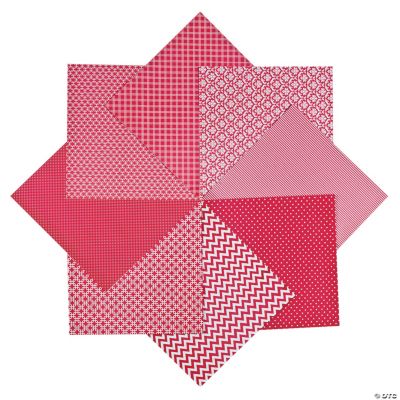 Red Monochromatic Paper Pack