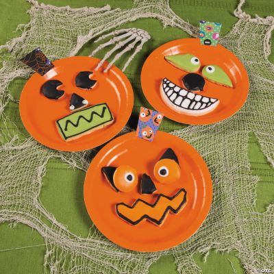 Jack-o'-Lantern Cookies