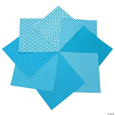 Turquoise Monochromatic Paper Pack