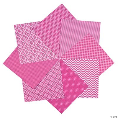 Hot Pink Monochromatic Paper Pack