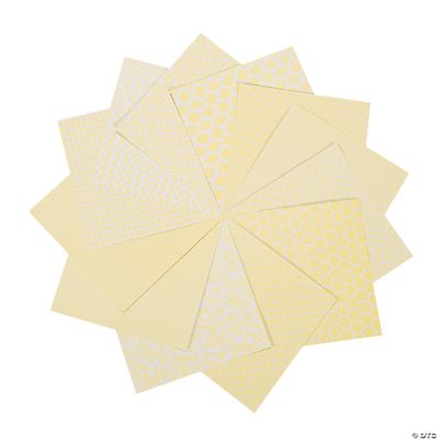 Yellow Monochromatic Paper Pack
