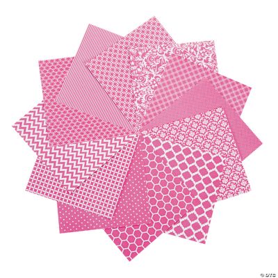 Hot Pink Monochromatic Paper Pack