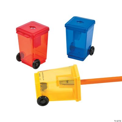 Garbage Can Pencil Sharpener Oriental Trading
