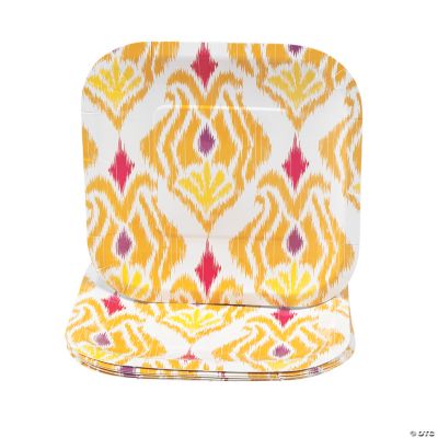 Ikat Dessert Plates