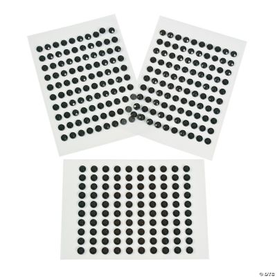 Black Adhesive Jewels