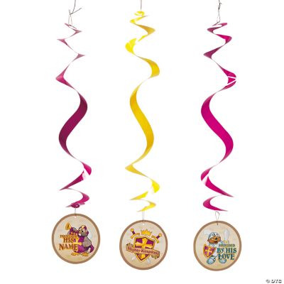 “Mighty Kingdom” Dangling Swirls