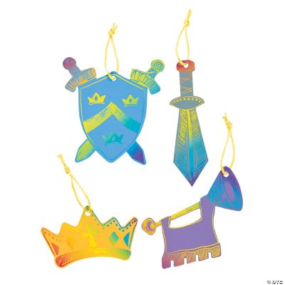 Magic Color Scratch “Mighty Kingdom” Ornaments