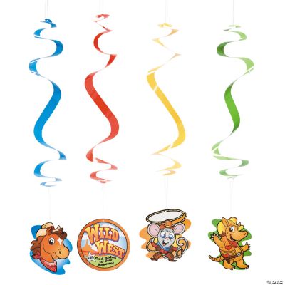 “Wild West” Dangling Swirls