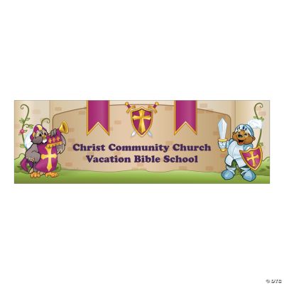 Personalized Large “Mighty Kingdom” Banner