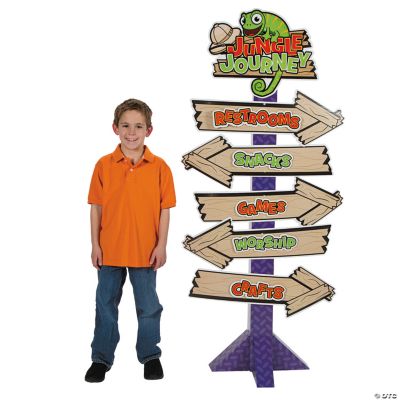“Jungle Journey” Directional Sign