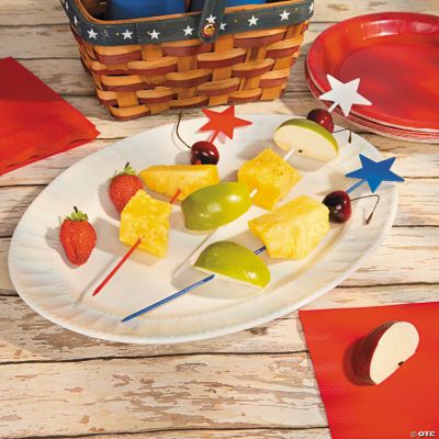 Patriotic Fruit Kabob Sticks Oriental Trading