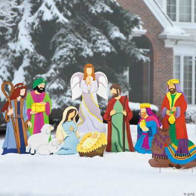 Super Deluxe Nativity Scene