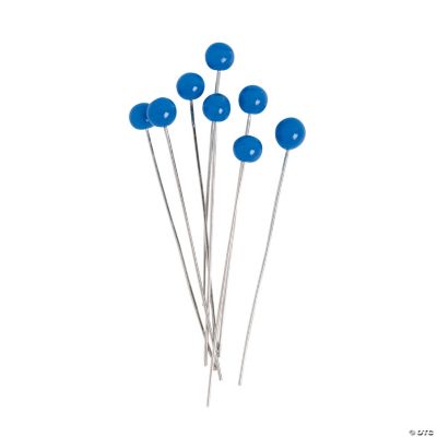 Blue Lampwork Headpins