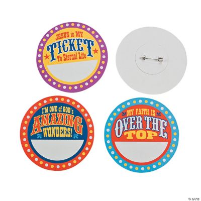 “Over The Top” Name Buttons