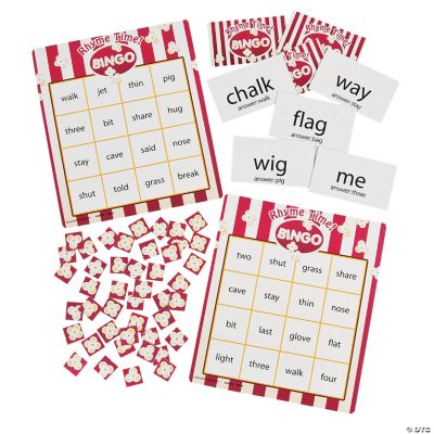 Rhyming Bingo