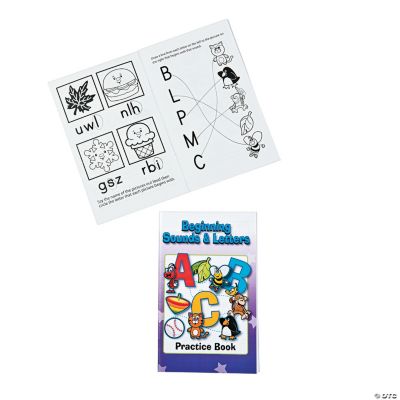 Beginning Sounds & Letters Activity Books