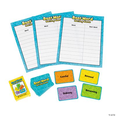 Root Word Sorting Game
