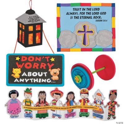 “Mighty Kingdom” Bible Verse-A-Day Craft Kit Assortment