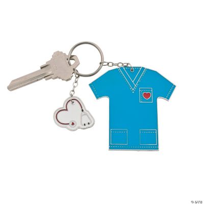 Nursing Is A Work Of Heart Key Chain