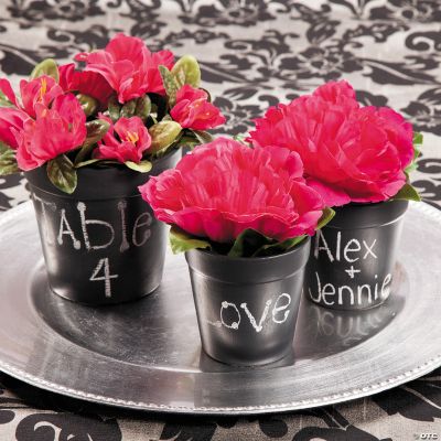 Chalkboard Planters